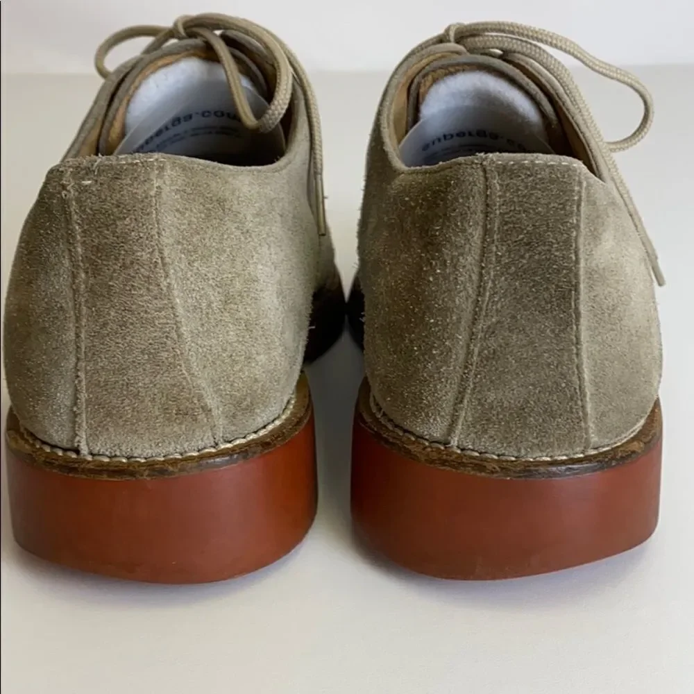 ‎Brooks Brothers Suede Oxford Bucks Shoes B28